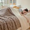 Winter Taf Velvet Double-Layer Coral Fleece Blanket - Lambswool Sofa Throw, Autumn/Winter Quilt