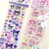 Sanrio Hologram Sticker Set Cinnamoroll Kuromi My Melody Pochacco 4-piece Set, a Popular Character In Korea
