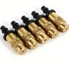 5pcs Adjustable Copper Mist Nozzle Garden Sprayer Nozzle Greenhouse Lawn Water Sprinkler