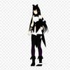 Blake Belladonna Wikia Iron On Heat Transfer Printing Vinyl Patches Sticker for Clothes DIY Appliques Washable Patches