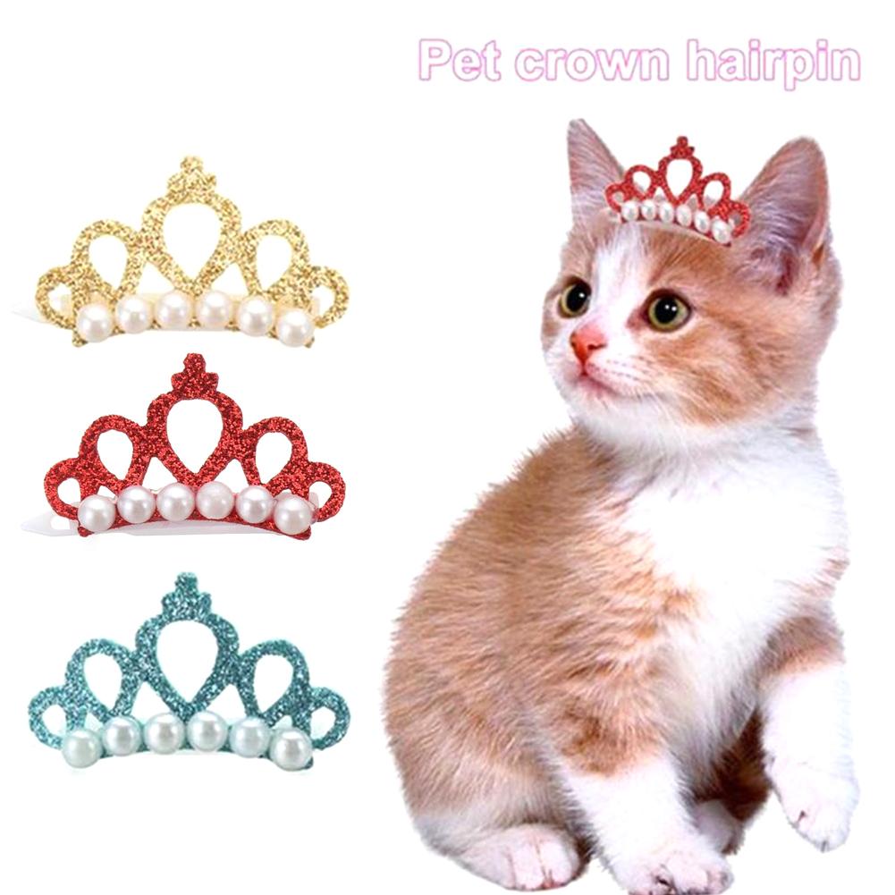 Headdress Cat Grooming Pet Headwear Puppy Accessories Hair Dog Bow-tie Flower Bowknot Pet Clip L4D6