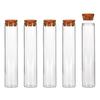 18pcs 25×120mm Test Tube Transparent Burette Flat Science Tubes  Scientific Experiments