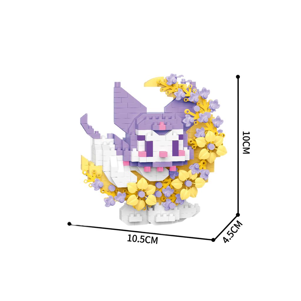 New Mini Cat Dog Raccoon Panda Cute Pet Small Building Blocks Model Series Decorations Children's Toys Children's Gift