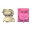 Succulent Plant Silicone Mold Sweetheart Girl Flower Pots Mould Practical Concrete and Gypsum Mould for Floral Planter