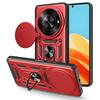 For ZTE Nubia Focus/Blade A75 5G Case with Slide Camera Lid PC+TPU Kickstand Phone Cover