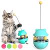 New Fun Cat Stick Cat Toy Tumbler Leak Food Ball Cat Relieve Boredom Tumbler Pet Supplies Play with Food Spiller By Yourself