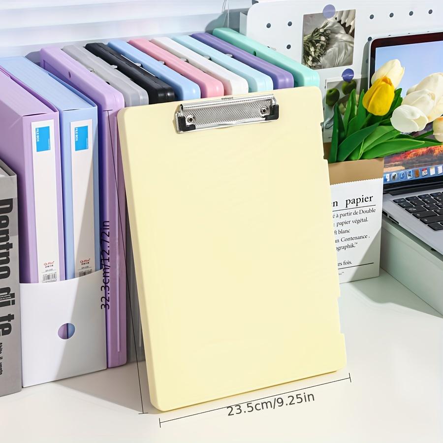 A4 File Folder Storage Box Plate Clip Student Special Test Paper Storage And Finishing Artifact Large Capacity Information Book