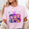 Hot Anime Kpop Demon Cute Hunters Mira Rumi Zoey Printed T Shirts Unisex Casual Tops Summer Short Sleeve Harajuku T Shirts