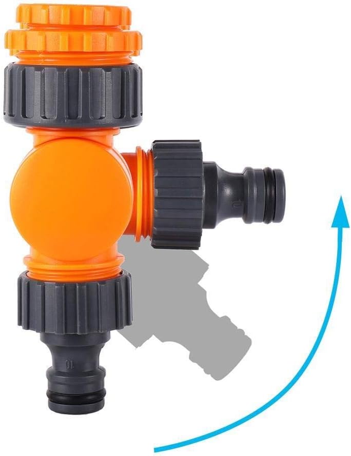 Garden Hose Connector Faucet Adapter For 1/2 Inch Hose Reel Cart Plastic Click-lock Quick ConnectionFor Watering Irrigation Gard