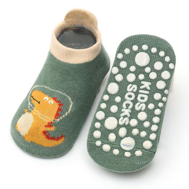 Baby Anti Slip Cartoon Short Socks Glued Sole Floor Socks Kids Socks