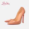 Fashion 2025 New Naked High Heels Women's Fine Single Shoes Fashionable, Comfortable, Versatile, and Elegant Women's Shoes 33-46