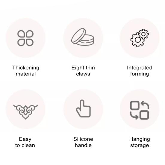 Инструмент для удаления арбуза без косточек с силиконовой ручкой Легкое средство для удаления семян арбуза для детей Сепаратор фруктов из нержавеющей стали Кухонный гаджет