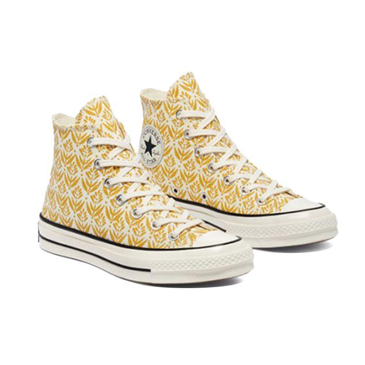 Converse Chuck 70 High Summer Spirit - Gold Dart Women Sneakers Yellow Egret Black 571920C