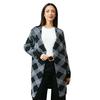 Principles Womens/Ladies Checked Edge To Edge Longline Cardigan