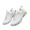 Summer New Korean Version Fashion Couple Running Shoes Flying Woven Fish Scale Blade Large Size Sports Shoes Trendy Men's Shoes