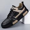 Men's Shoes Summer Breathable Thin Hollow Sports Leisure Net Shoes Light Student Small White Board Shoes Men's Fashion Shoes
