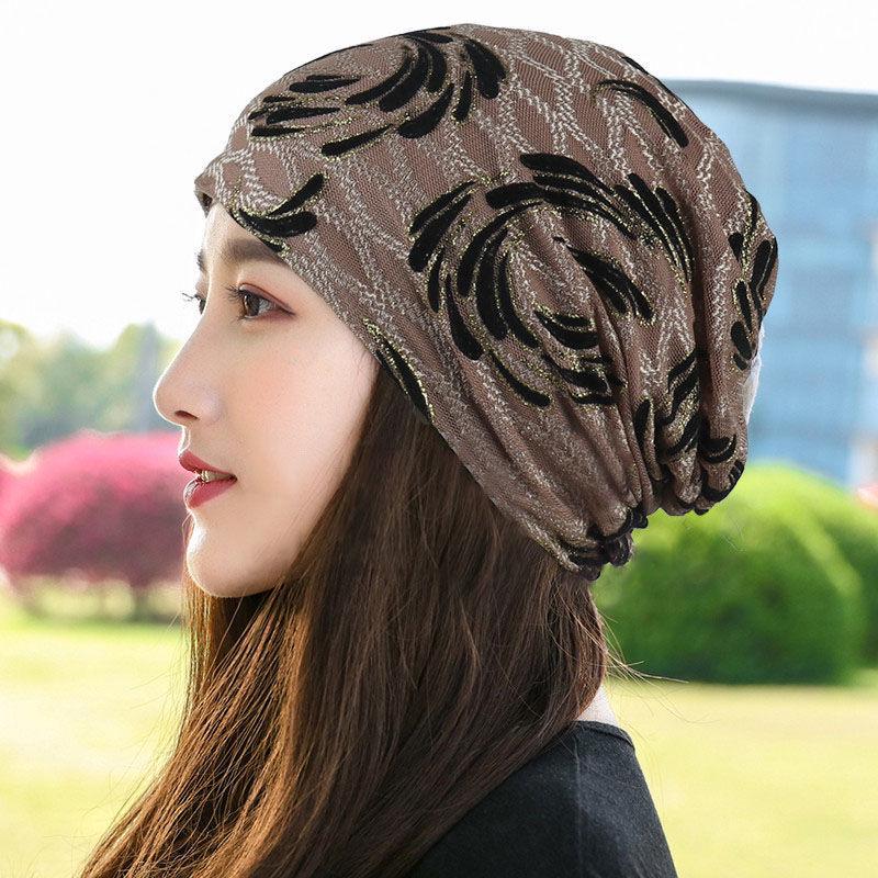 Breathable Cotton Postpartum Cap - Lightweight Headscarf for Summer and Spring