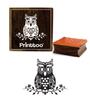 Printtoo Owl Pattern Scrap-booking Square Wooden Rubber Stamp Craft Stamps-2 X 2