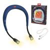SPICE OF LIFE LED Neck Light Speaker Light with Warmer Navy Hands-free Walking Light Rechargeable Warmer Neck Speaker Wearable Wireless Rechargeable