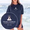 Team Conrad Junior Mint Bear Cousins Beach Est. 2009 Graphic T Shirts The Summer I Turned Pretty 3 Movie Woman Man Cotton Shirt