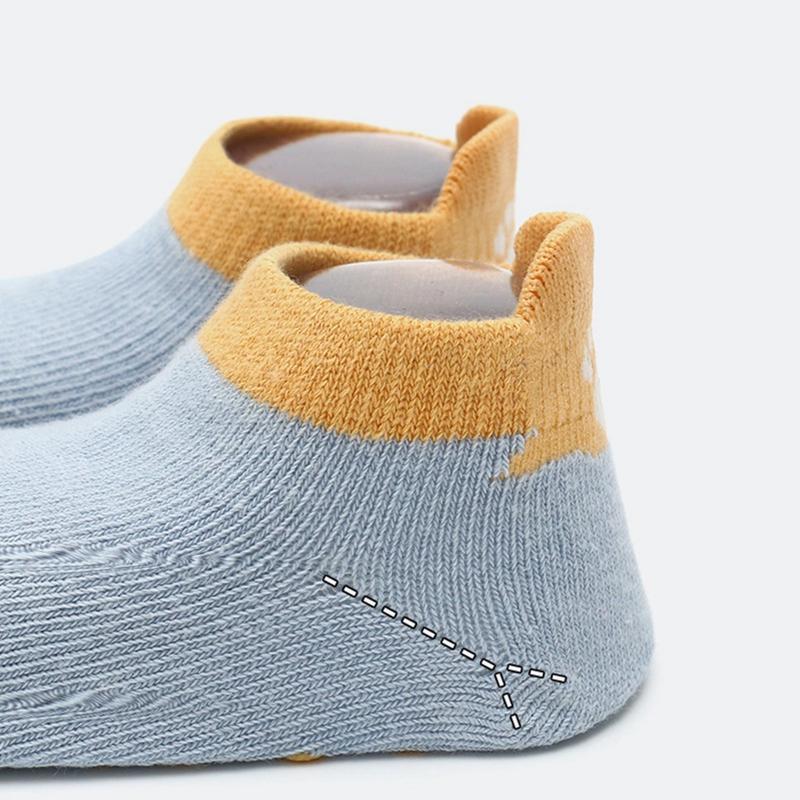 Baby Anti Slip Cartoon Short Socks Glued Sole Floor Socks Kids Socks