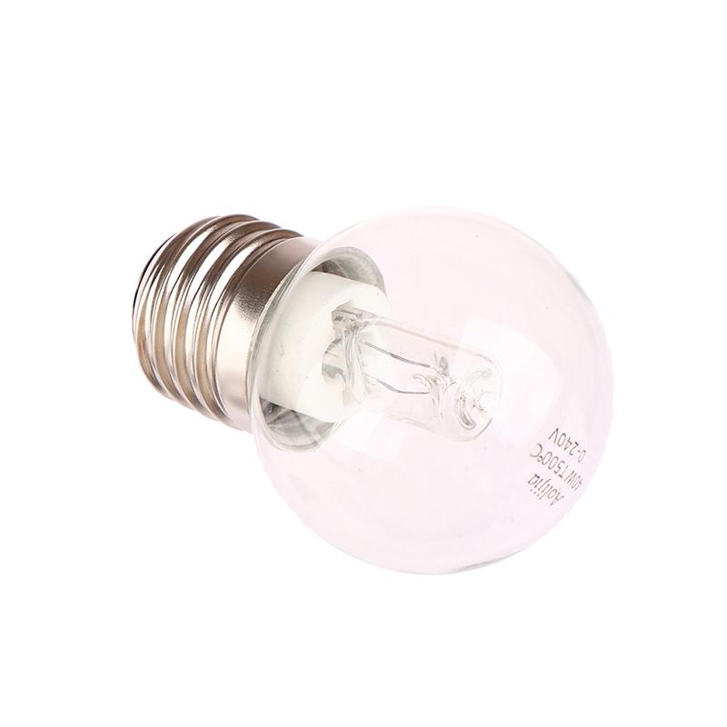 1Pc E27 40W Oven Lamp Light Microwave Oven Bulbs 220V High Temperature Resistant 500 Degree For Display Cabinet Light Bulb