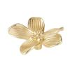 1pc Luxury Wardrobe Handles Hardware Knob Flower Shape Imitation Copper Single Hole Zinc Alloy