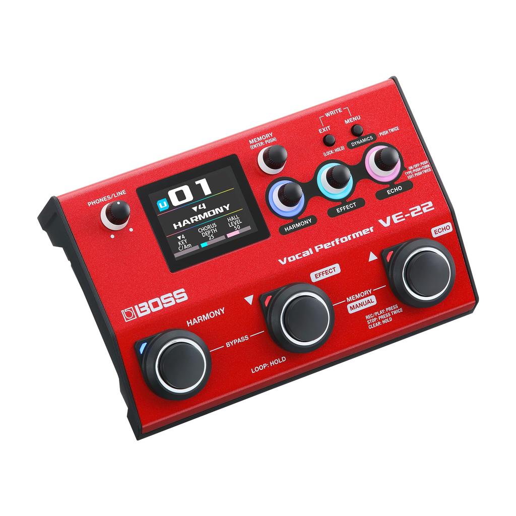 BOSS Boss Vocal Performer Vocal Effector VE-22