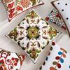 Ins Floral Embroidery Pillow Case Living Room Sofa Decoration Flower Bedroom Bedside Pillow