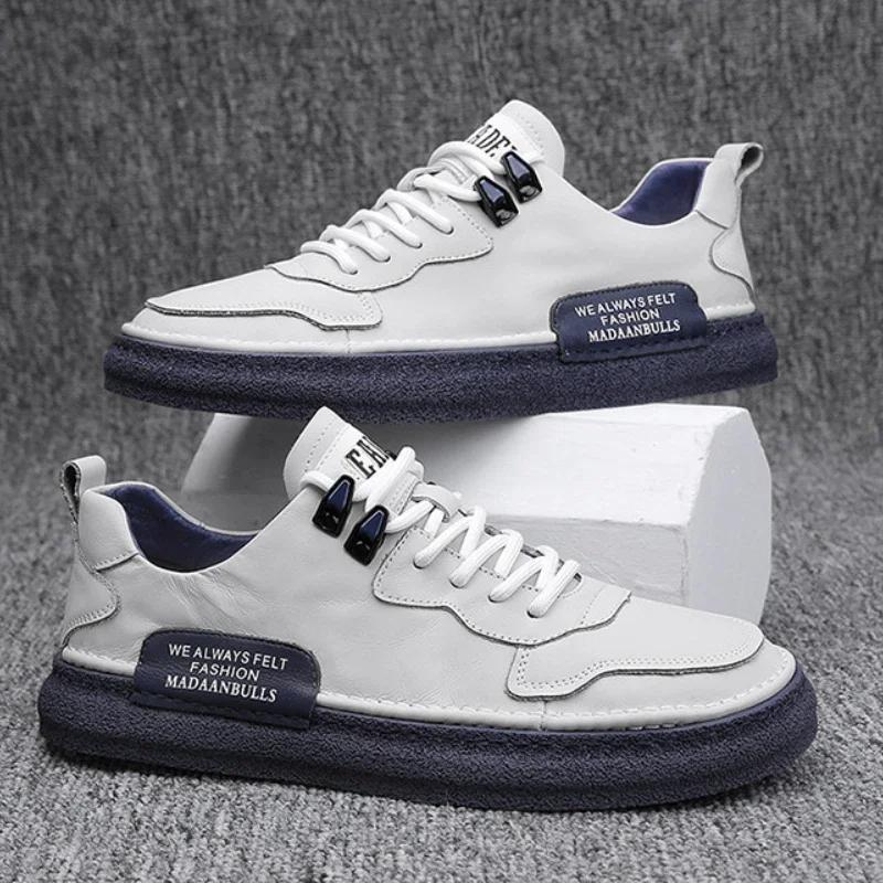 Fashion Men's Sneakers Breathable Casual Sport Shoes Mens Designer Men Lace Up Vulcanized Shoes Zapatillas Hombre  New