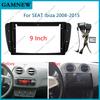 9 Inch Car Fascia Frame Adapter Canbus Box For Seat Ibiza 2008-2015 Android Radio Audio Dash Panel Cover Harness