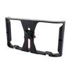 Hand Grip For Smart Phone Video Camera Cage Film Making Rig Smartphone Video Rig Cage Stabilizer