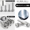 Pack of 10 M4*10mm Pan Head Machine Screws with Cross Recesses, Stainless Steel, Flat and Spring Washers, Fastener Bolts for DIY Tools, Electronics Re