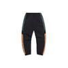 Li Ning Loose Fit Printed Knit Sports Pants Unisex Bottoms Black AYKQ825-3