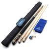 Black Scorpion CUESOUL 58" 19oz DS Maple Pool Cue Stick Set with 2 Shafts, 13mm Tips, and Hard Cue Case