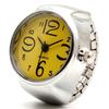 GoodsLand Ring Watch Finger Watch Dial Simple Round Free Size [6color] GD-RINGWT-YE