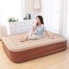 Twin Air Mattress with Built In Pump, Raised Pillow Inflatable Mattress Top Elevated Inflatable Bed for Guest Blow Up Airbed