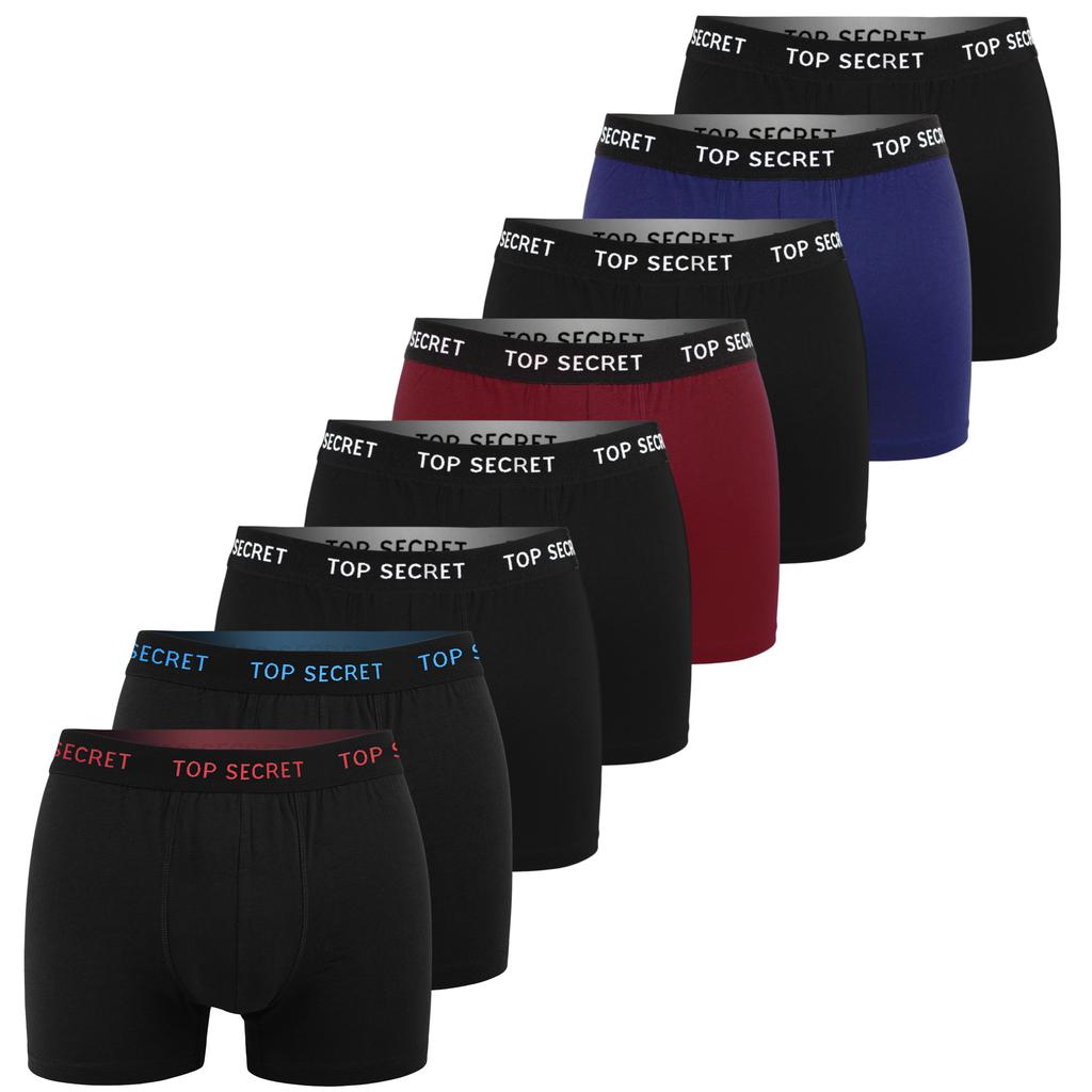 8 Pcs. Boxers - Men's - Quality, Cotton, Comfort, Breathable - Underpants - Durable Men's Underwear