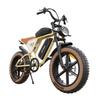 EU Stock X70 Off Road Electric Bike for Adults, 48V 34Ah Dual Battery, 750W Powerful Motor Ebike Range 100KM 42kmh Max