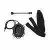 Walkie Talkie Headset U94 PTT Handheld Radio Unilateral Headphones Adapter with Microphone for