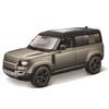Bburago 1/25 Scale Land Rover 2022 Defender 110 Green / Diecast Model Car, Finished Product, 18-21101 GN