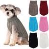 Puppy Dog Sweaters Knitted Pet Clothes for Small Medium Dogs Winter Warm Pet Turtleneck Chihuahua Soft Sweater Yorkshire Coat