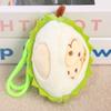 PP Cotton Fruit Durian Pendant Simulation Fruit Durian Plush Keyring  Backpack Decoration
