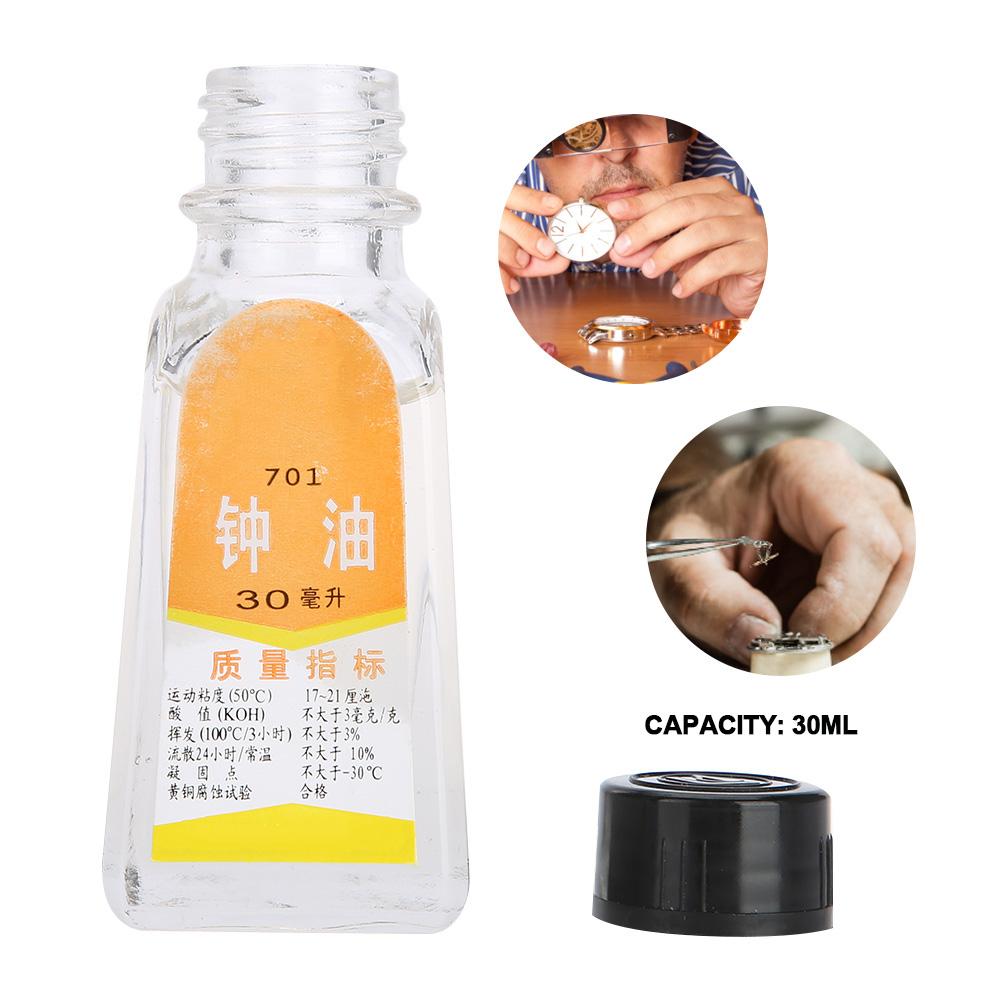 Quality Watch Oil Maintenance Cleaning Repair Tool Lubricant for Wristwatch Clock 30ml