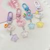 Cute Cloud Keychains Girls Scool Bag Pendants Key Chains Ins Keyrings Birthday Gift Star Key Chains Cartoon Bag Pendants Jewelry