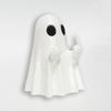 Светящийся средний палец, милая статуэтка призрака, маленькие страшные фигурки призраков, украшение для дома на Хэллоуин, украшение стола