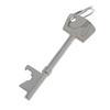 1pcs Portable Key Bottle Opener Metal Key Bottle Opener Key Shaped Bottle Opener Keychain Bar Tool