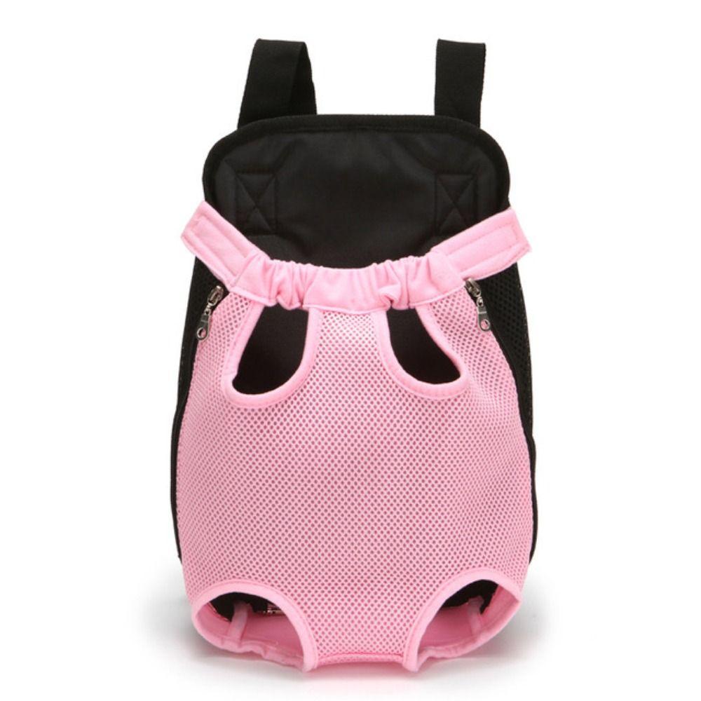 Portable Dog Backpack Carrier Puppies Pet Knapsack Legs Out Pet Carrier Backpack  Traveling