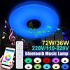 Music RGB Led Ceiling Light Lamp Flush Mount Round Music APP Bluetooth Speaker Smart Ceiling Lamp 36W/72W