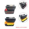 Battery Adapter DM18AR for M18 Lithium Battery Convert To for 18V Tool Electric Drill Use Converter